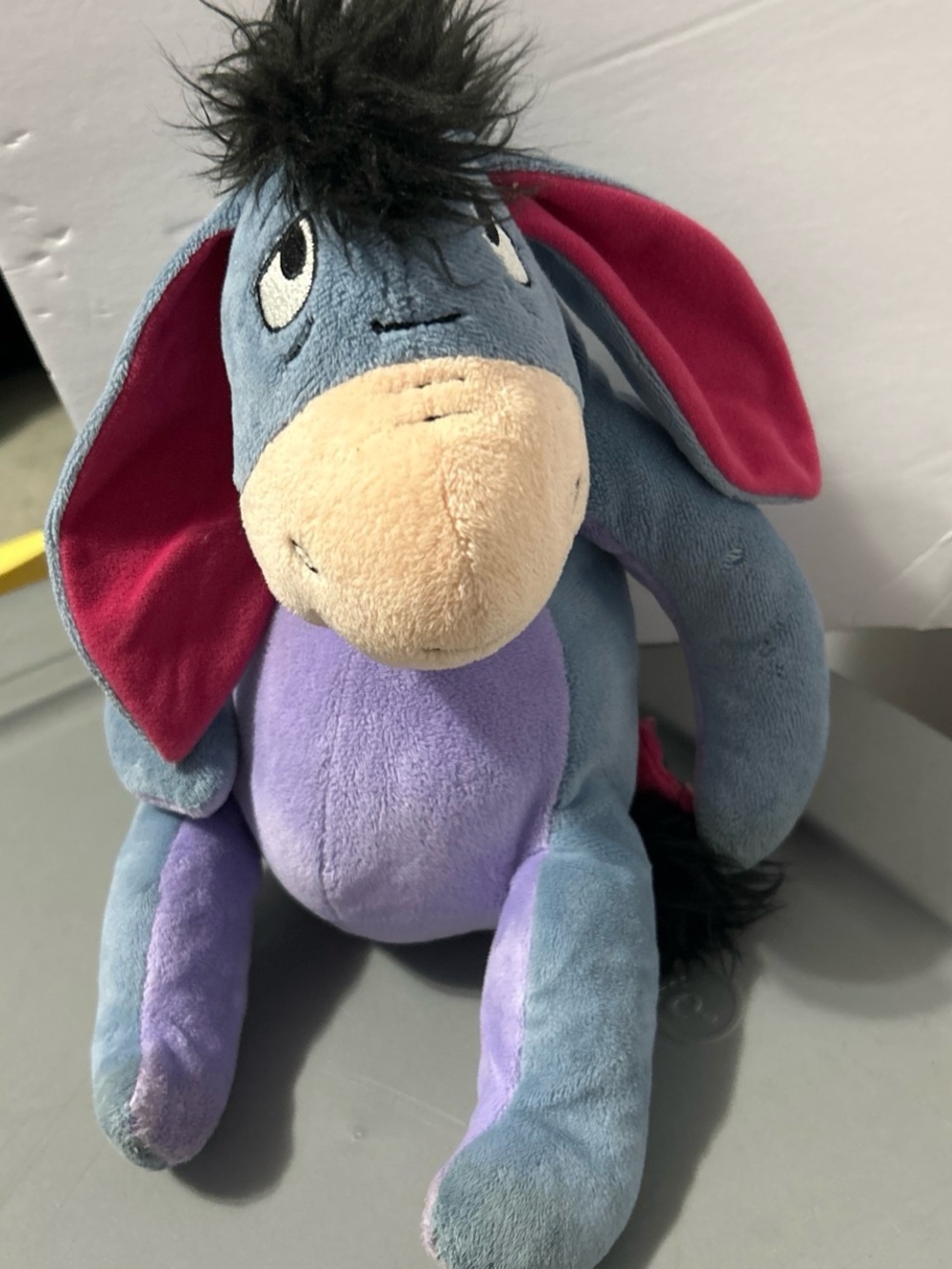 Disney Eeyore Plush - Blue, Purple, Pink, Cream, Black